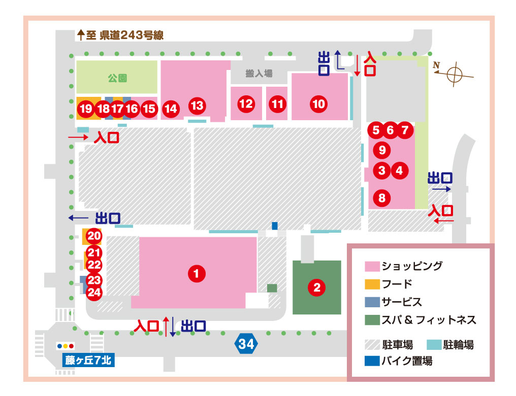 フロアマップ